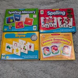 The Learning Journey Match It! Educational Game Puzzle Homeschool Lot Of 4